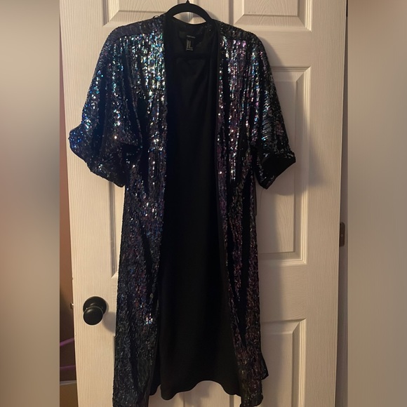 NWT Sequin Duster/Cardigan - Picture 7 of 7